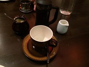 Delish coffee at Eggless Dessert Cafe in Goodwood