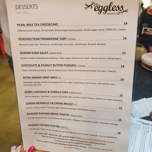 . at Eggless Dessert Cafe in Goodwood