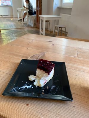 One of the cakes  at Cafe Vux in Berlin