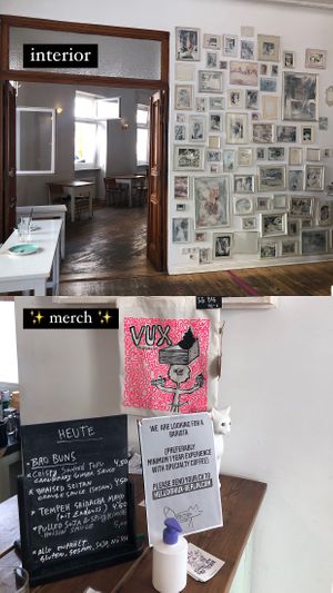 interior  at Cafe Vux in Berlin