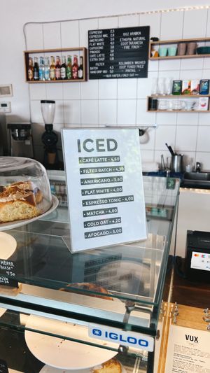   at Cafe Vux in Berlin