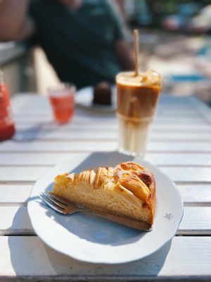 Apfelkuchen  at Cafe Vux in Berlin