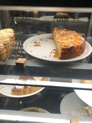 Apple cake at Cafe Vux in Berlin