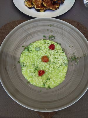 Risotto. at Hotel Freina in Selva Di Val Gardena
