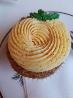 Vegan cupcake at Bij Daan in Zoetermeer