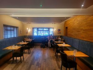 Con Amici Italian Bar & Kitchen Inside (Restaurant). at Con Amici in Denbigh