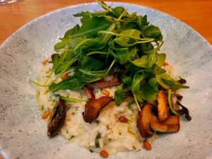 Risotto ai Funghi Selvatici. at Con Amici in Denbigh