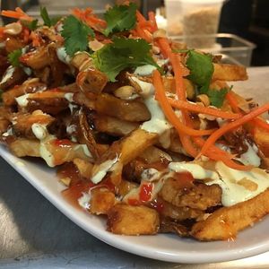 Thai Fries at The Paddle Inn in Newburyport