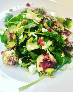 Brussel Sprouts at The Paddle Inn in Newburyport