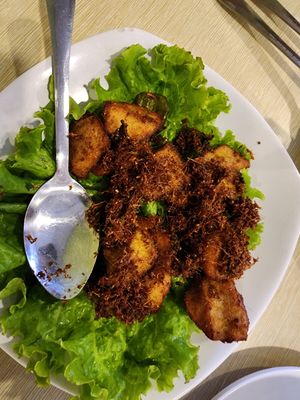 Ayam kalasan at Vegetus Vegetarian - Serpong in Tangerang
