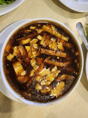 Soup fat cai at Vegetus Vegetarian - Serpong in Tangerang