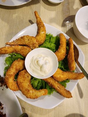 Udang tempura at Vegetus Vegetarian - Serpong in Tangerang