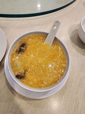 Soup jagung at Vegetus Vegetarian - Serpong in Tangerang