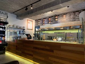 Inside at freshii in Lima