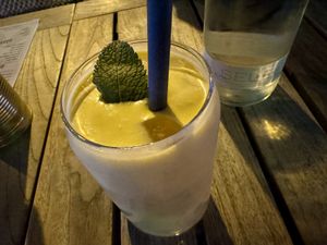 vegan lassi  at eatDOORI in Cologne