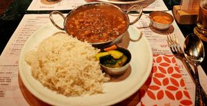 Kichererbsen Curry at eatDOORI in Cologne