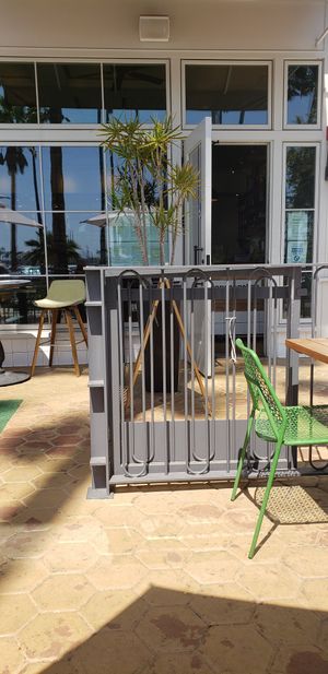 Front door at Hungry Angelina in Long Beach