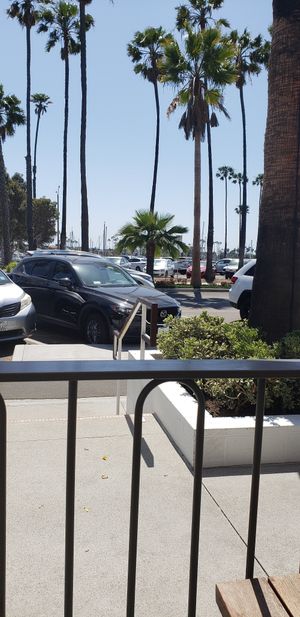 West toward marina at Hungry Angelina in Long Beach