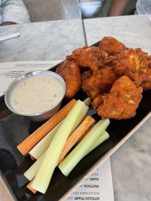 Cauliflower wings  at Hungry Angelina in Long Beach