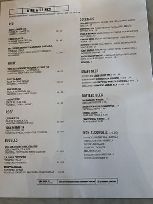 Drinks at Hungry Angelina in Long Beach