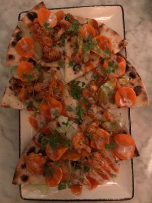 Cauliflower Flatbread at Hungry Angelina in Long Beach
