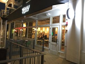 Front is on marina near 2nd (park for free in Whole Foods structure and walk out the back to the left along the marina.  at Hungry Angelina in Long Beach