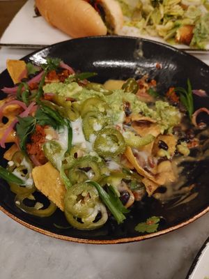 Super Yummy Nachos! at Hungry Angelina in Long Beach