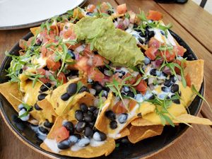 Nachos at Hungry Angelina in Long Beach