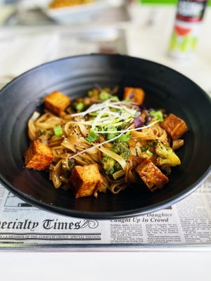 Pad See Ew  at Sabia Plant Based Eatery in Guaynabo