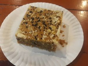 Peanut butter cake at Healthy Brownie Bakery in Koh Phangan