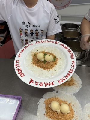   at A-Zhu Peanut Ice Cream Roll in New Taipei City