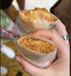 ice cream peanut roll at A-Zhu Peanut Ice Cream Roll in New Taipei City