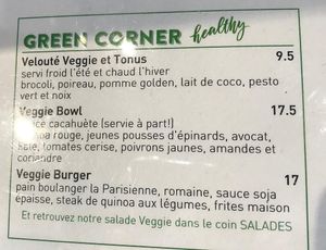 Tonus, Bowl and Burger at Le Paris Montparnasse in Paris