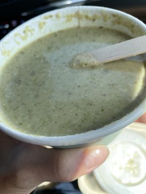 Cashew broccoli soup  at Down to Earth - Store and Deli in Kahului