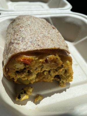 Tofu scramble wrap   at Down to Earth - Store and Deli in Kahului