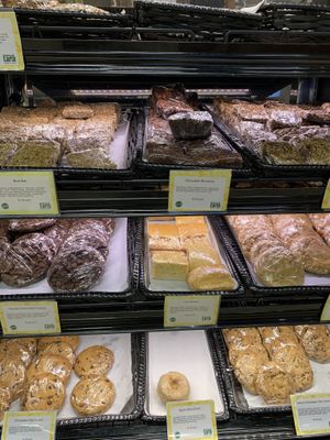 Bunch of vegan baked goods  at Down to Earth - Store and Deli in Kahului