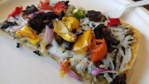 Vegan cheese pizza at Down to Earth - Store and Deli in Kahului