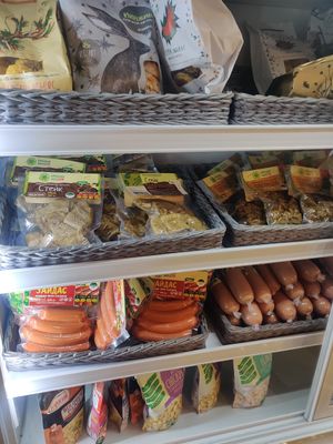 Meats at Loving Hut - TDB in Ulaanbaatar