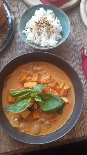 Vegan thai curry at Smokvica - Kralja Petra in Belgrade