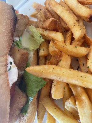 Po Boy  at Paisley Vegan Kitchen in Melbourne