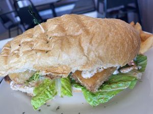 Po Boy  at Paisley Vegan Kitchen in Melbourne