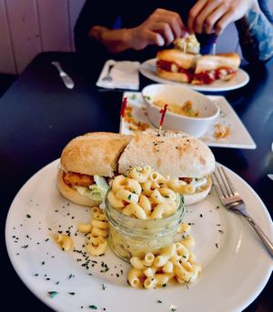 Tofu Sammie  at Paisley Vegan Kitchen in Melbourne