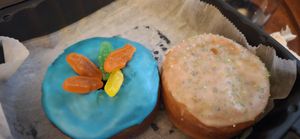 Vegan donuts! at Paisley Vegan Kitchen in Melbourne