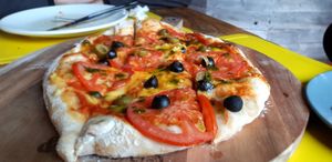 Pizza  at PanLab in Pucon