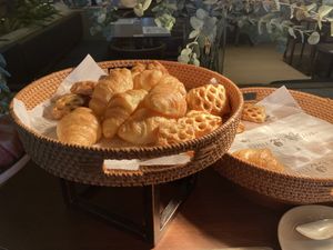 Only bread choices  at Botanica + Co - Alila Bangsar in Kuala Lumpur