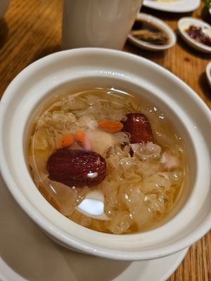 White fungus cold dessert ~ 4/6/24 at Din Tai Fung in Genting Highlands