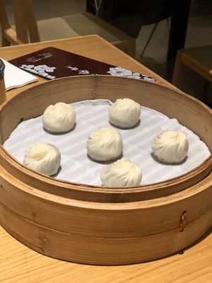 Red bean dumplings  at Din Tai Fung in Genting Highlands