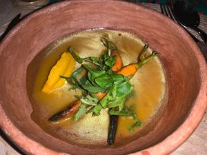 3rd course at Teocintle - Tika'aya in Oaxaca