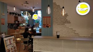 Café entrance at Gentlebros Cafe in Central Singapore