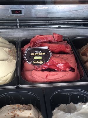 Sorbete fresa at Gran Café 1919 in Mallorca